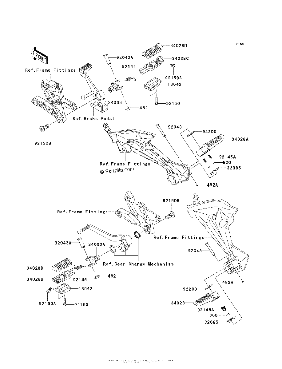 Diagrama de FOOTRESTS