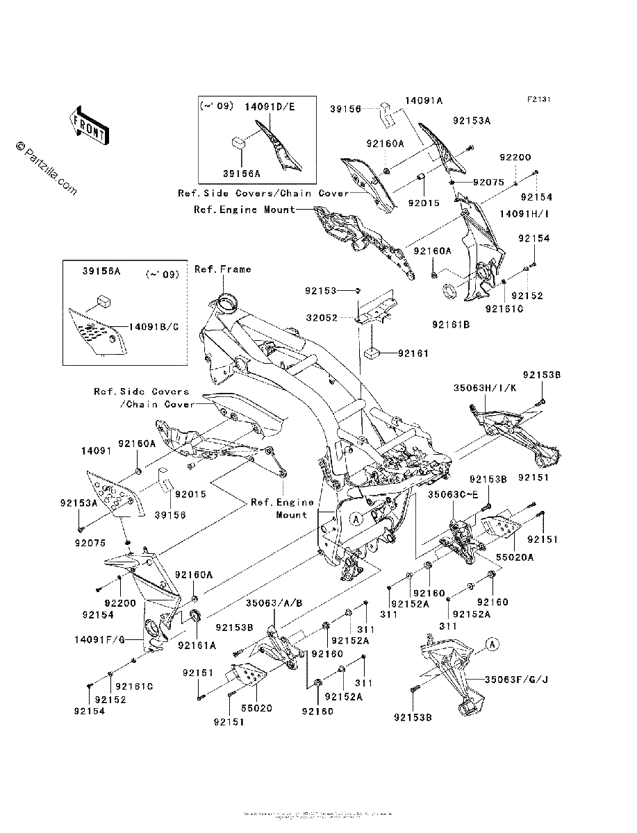 Diagrama de FRAME FITTINGS