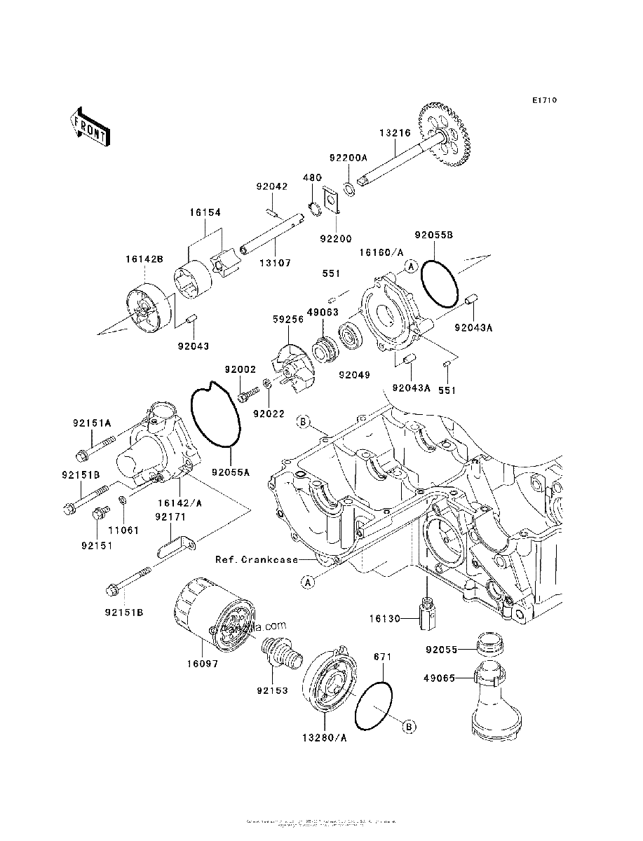 Diagrama de OIL PUMP
