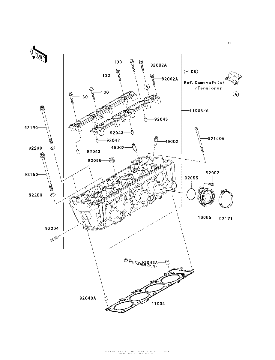 Diagrama de CYLINDER HEAD