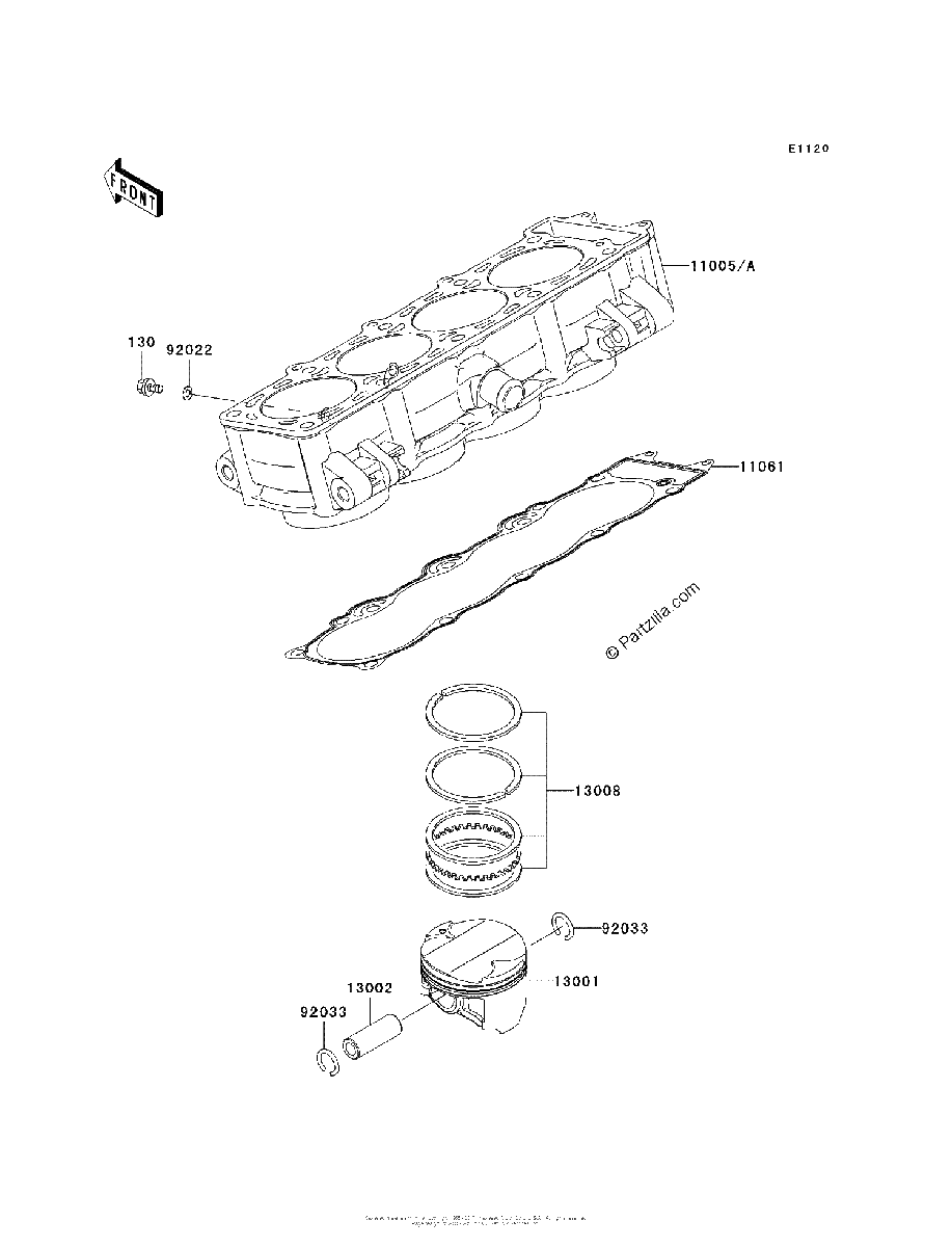 Diagrama de CYLINDER PISTON S