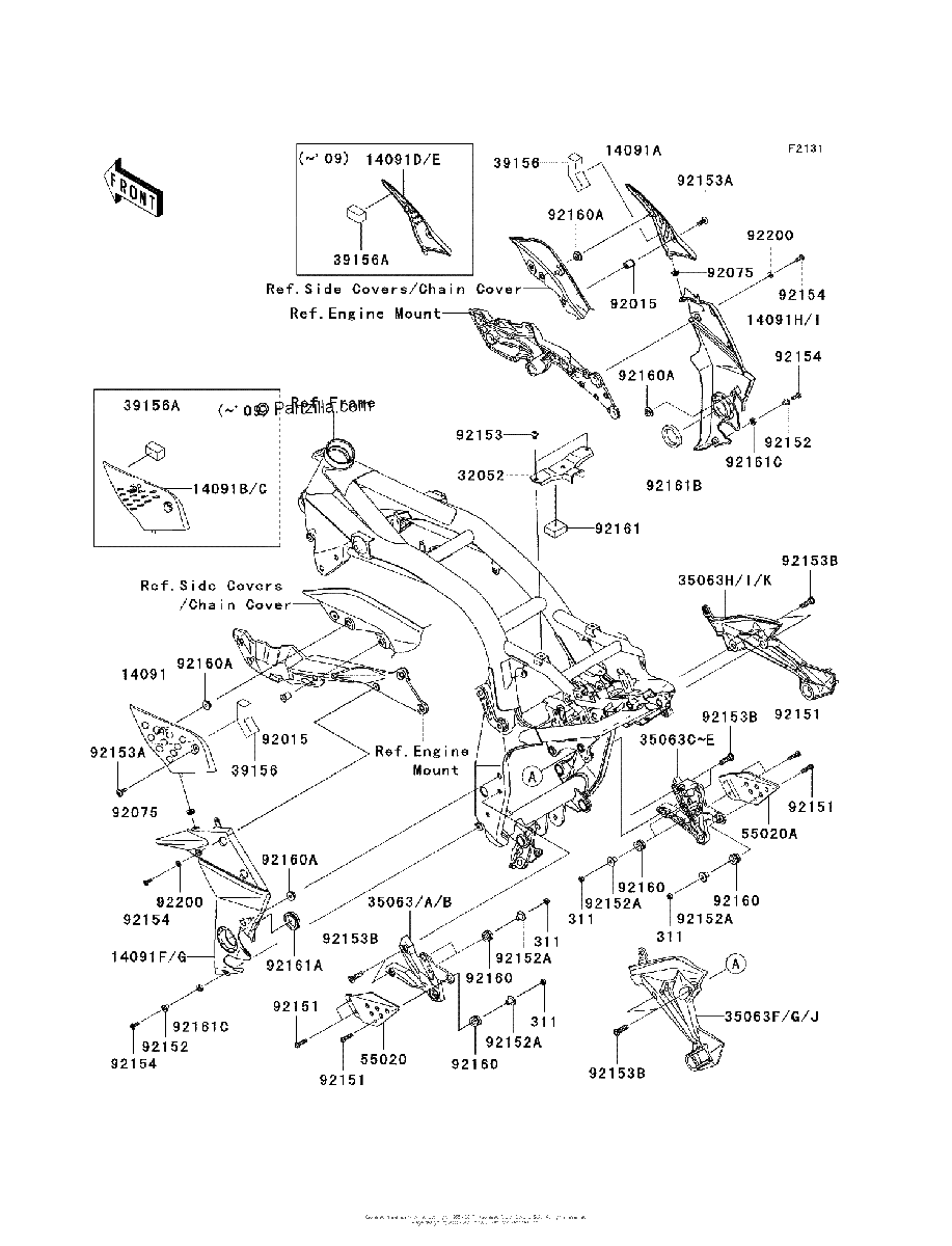 Diagrama de FRAME FITTINGS