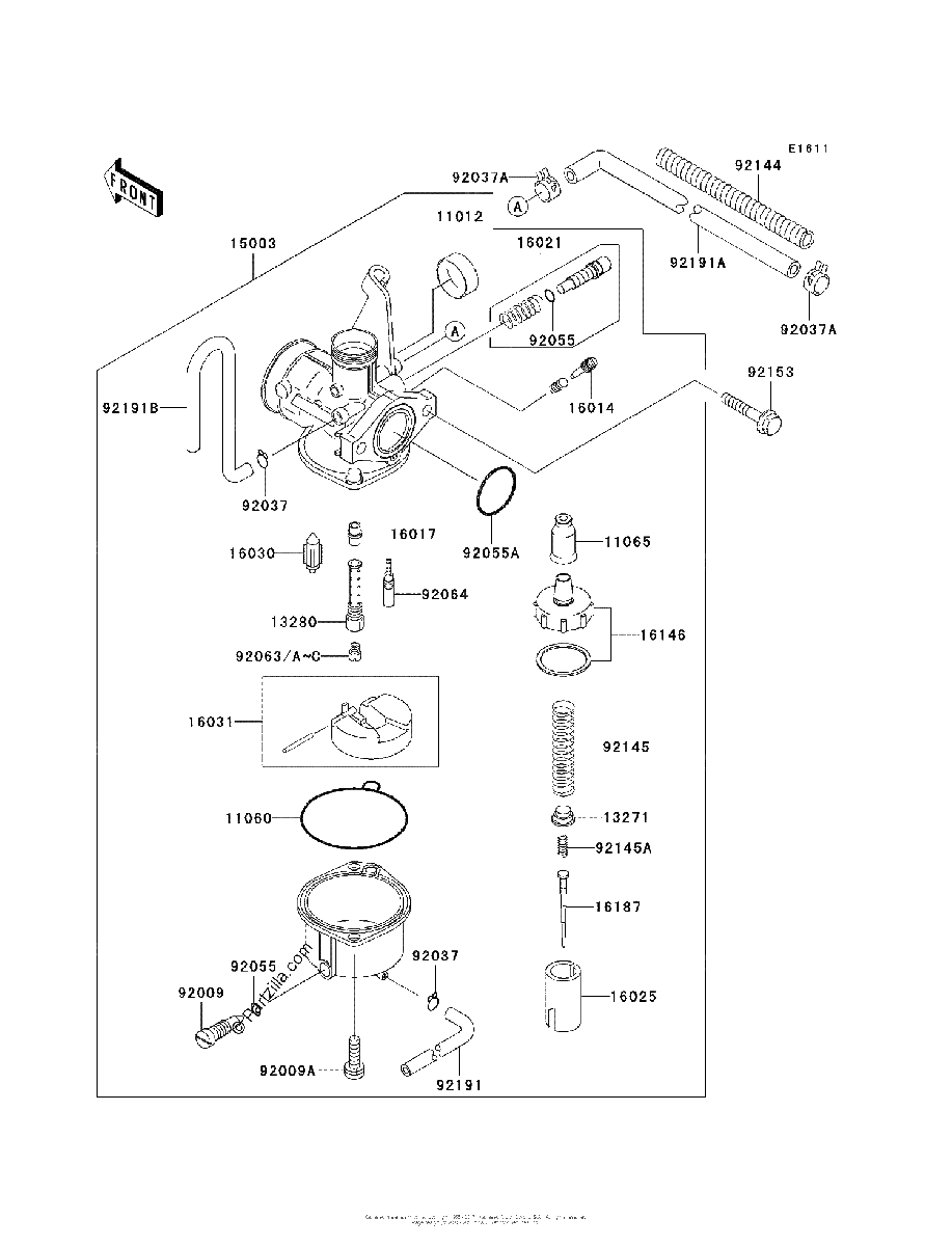 Diagrama de CARBURETOR
