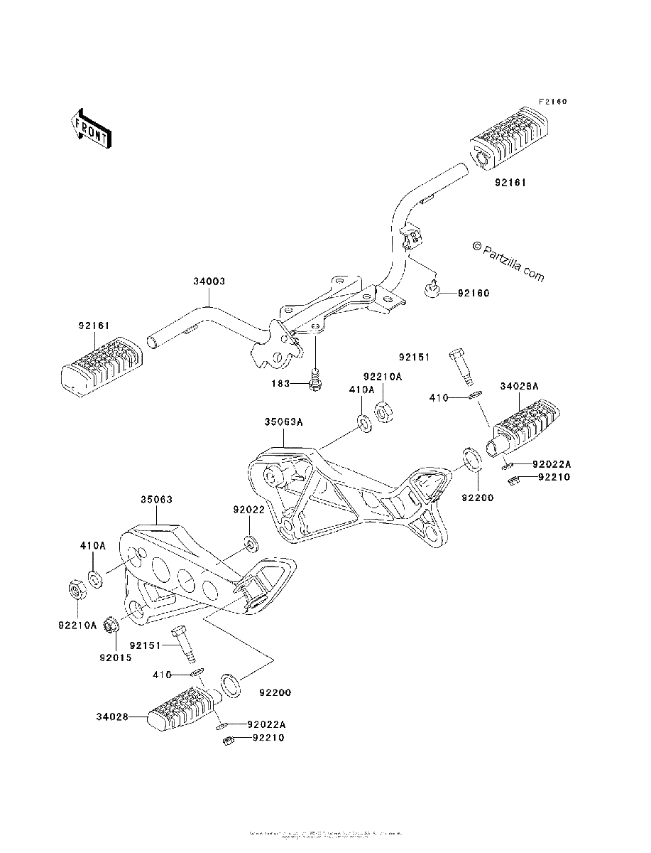 Diagrama de FOOTRESTS