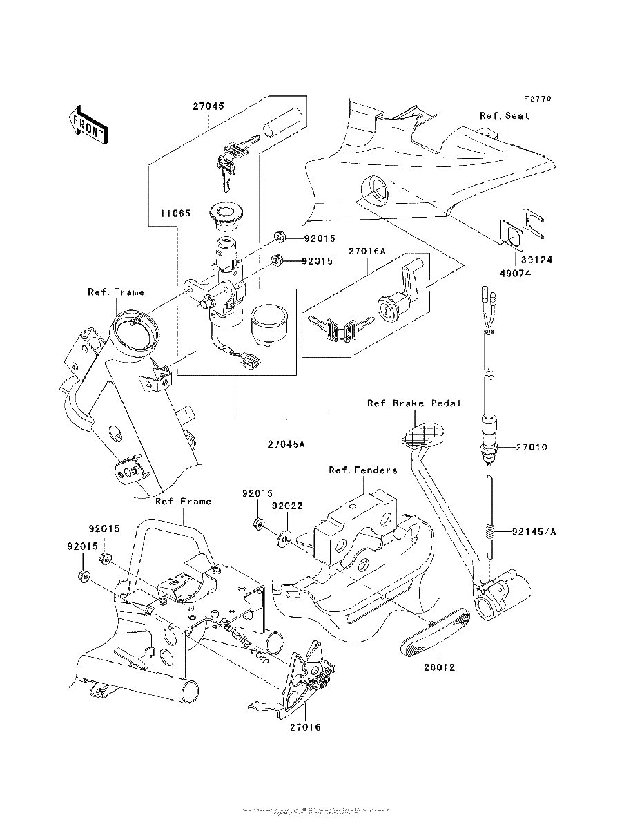 Diagrama de IGNITION SWITCH