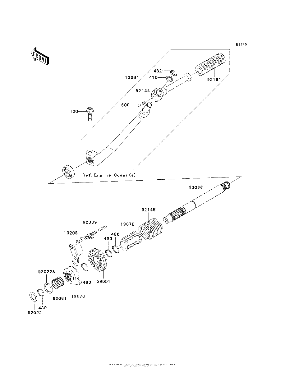 Diagrama de KICKSTARTER MECHANISM