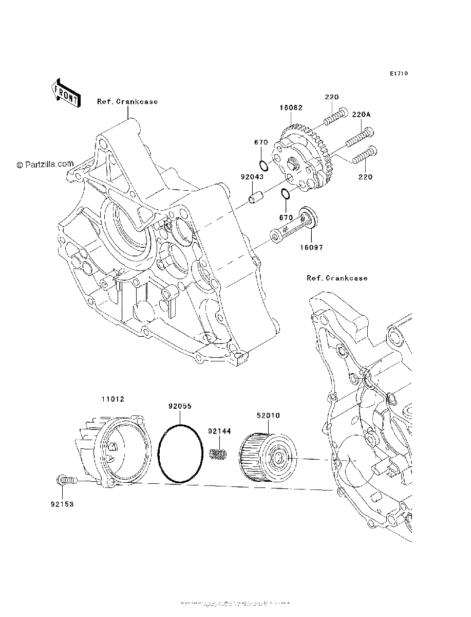 Diagrama de OIL PUMP