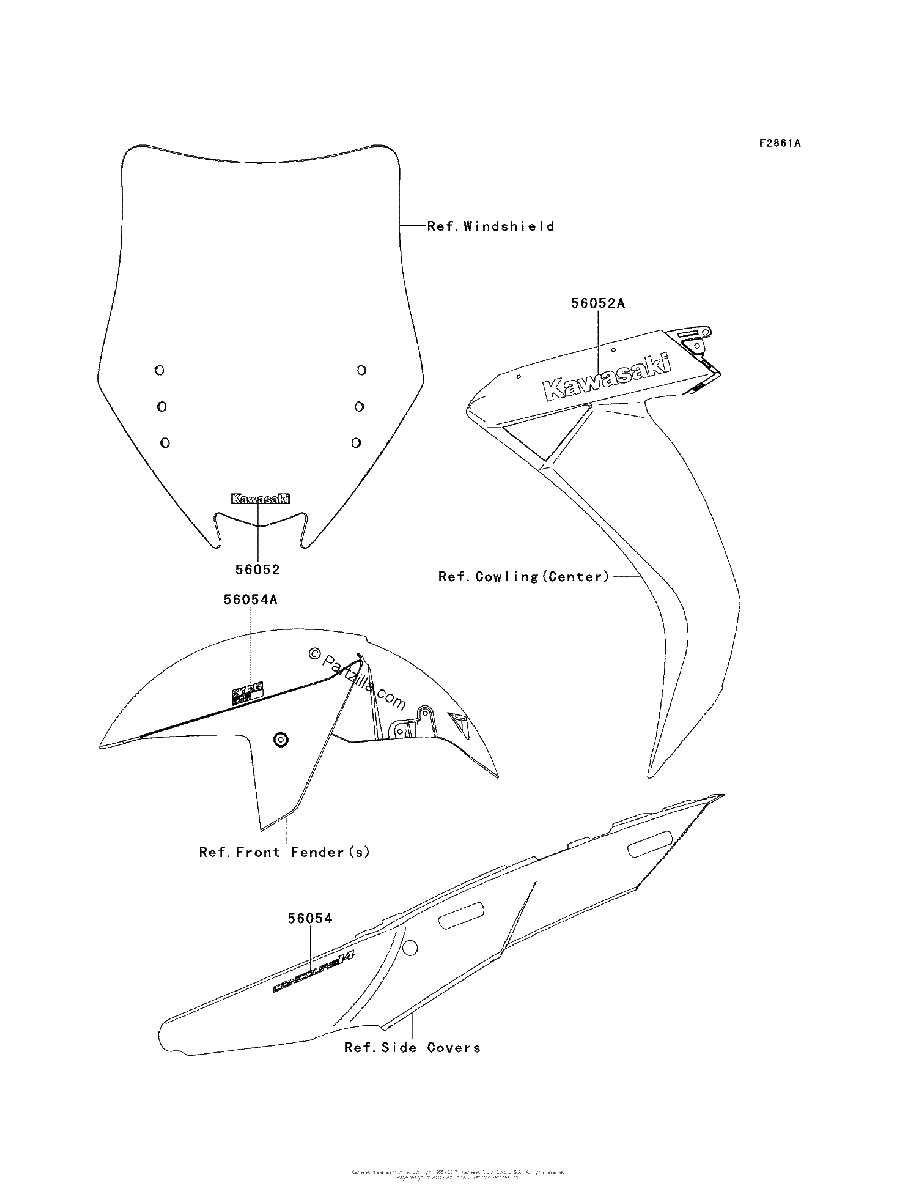 Diagrama de DECALS SILVER CBF