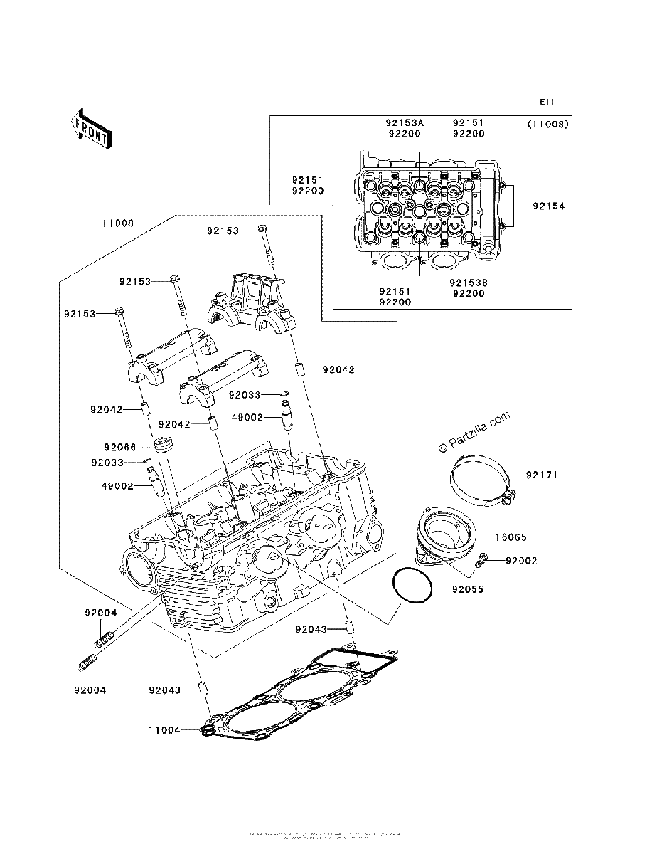 Diagrama de CYLINDER HEAD