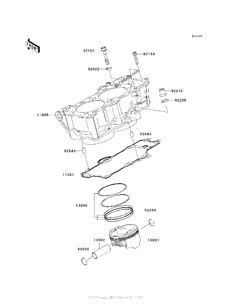 Diagrama de CYLINDER PISTON S