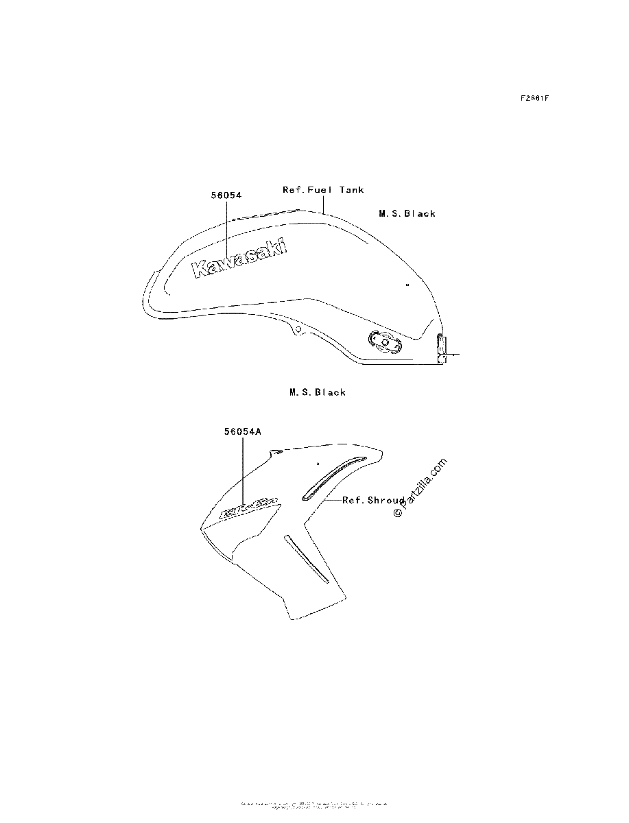 Diagrama de DECALS M S BLACK CBF