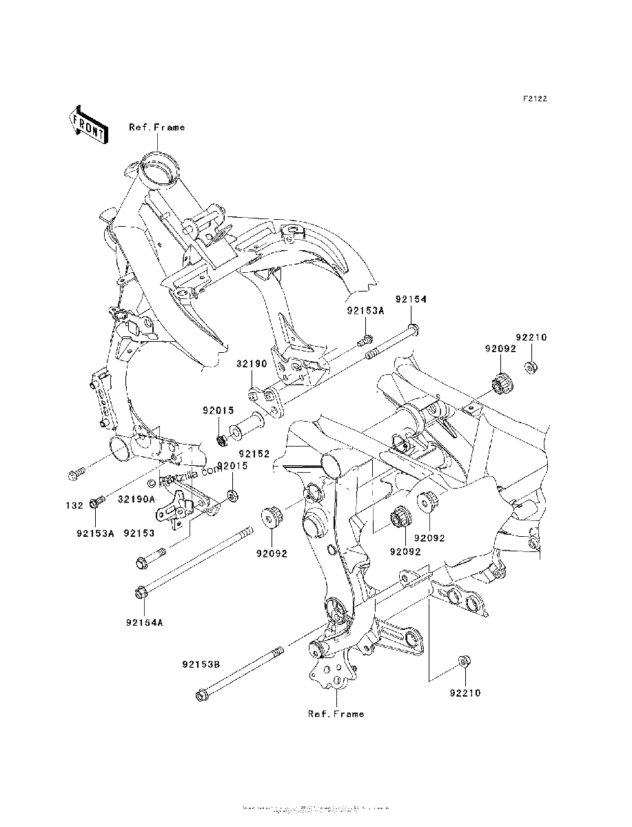 Diagrama de ENGINE MOUNT
