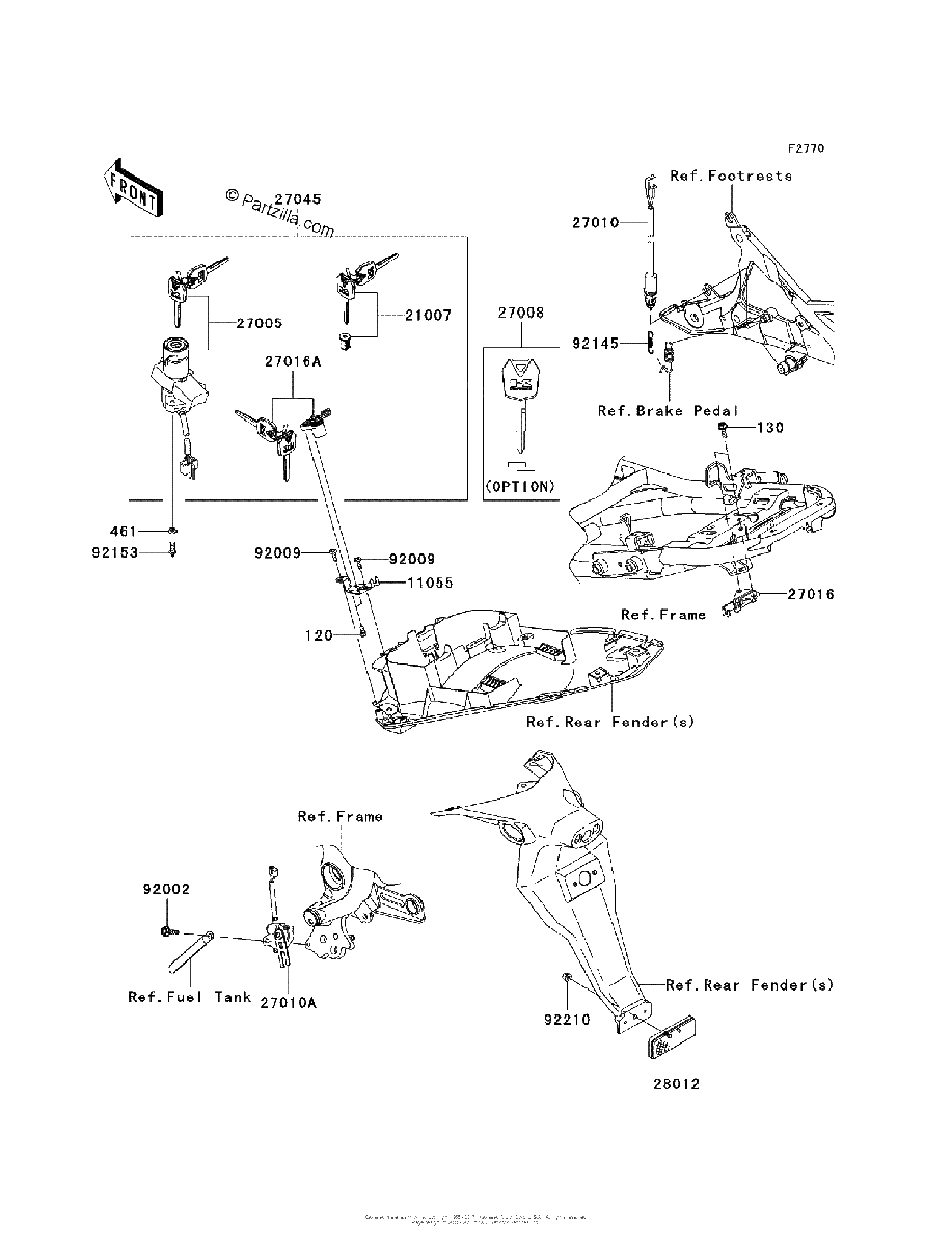 Diagrama de IGNITION SWITCH