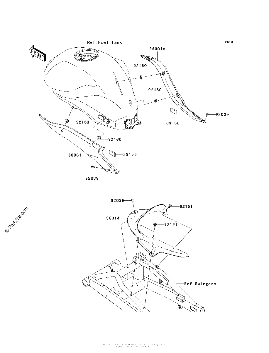 Diagrama de SIDE COVERS CHAIN COVER