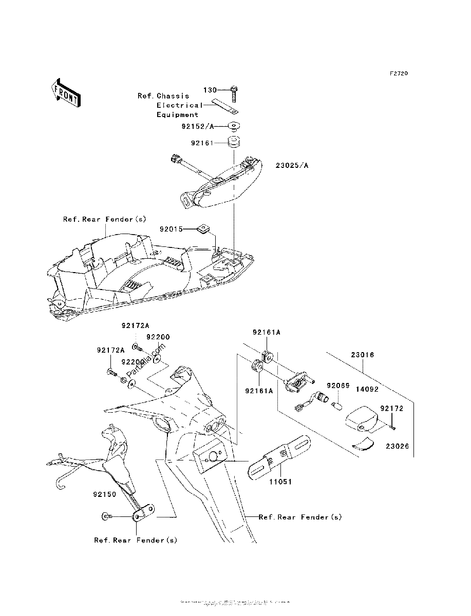 Diagrama de TAILLIGHT S