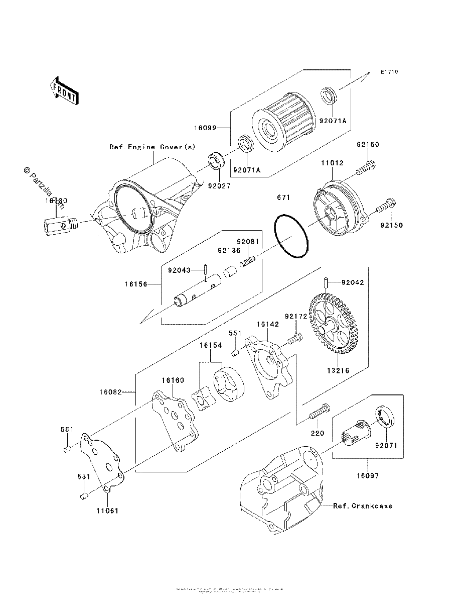 Diagrama de OIL PUMP