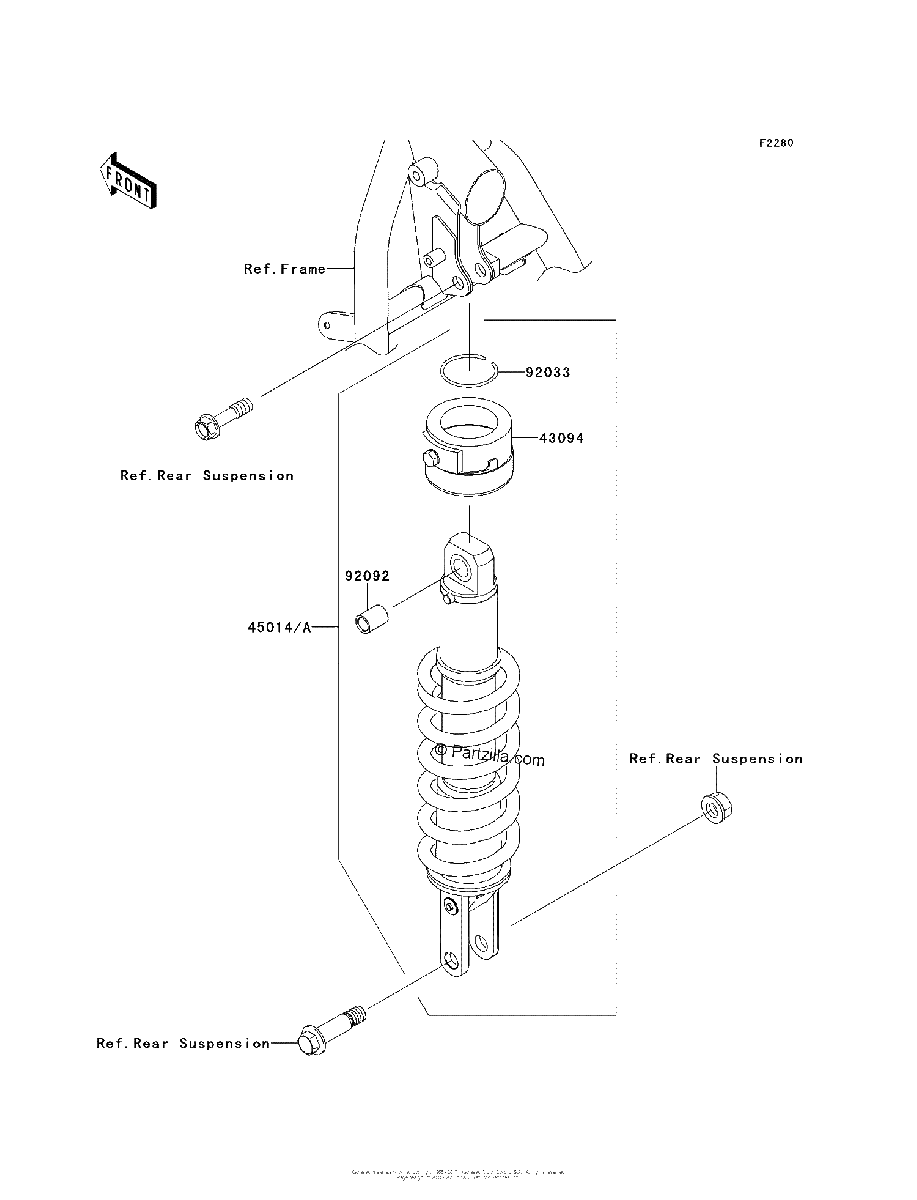 Diagrama de SHOCK ABSORBER S