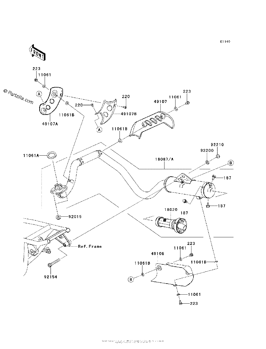 Diagrama de MUFFLER S