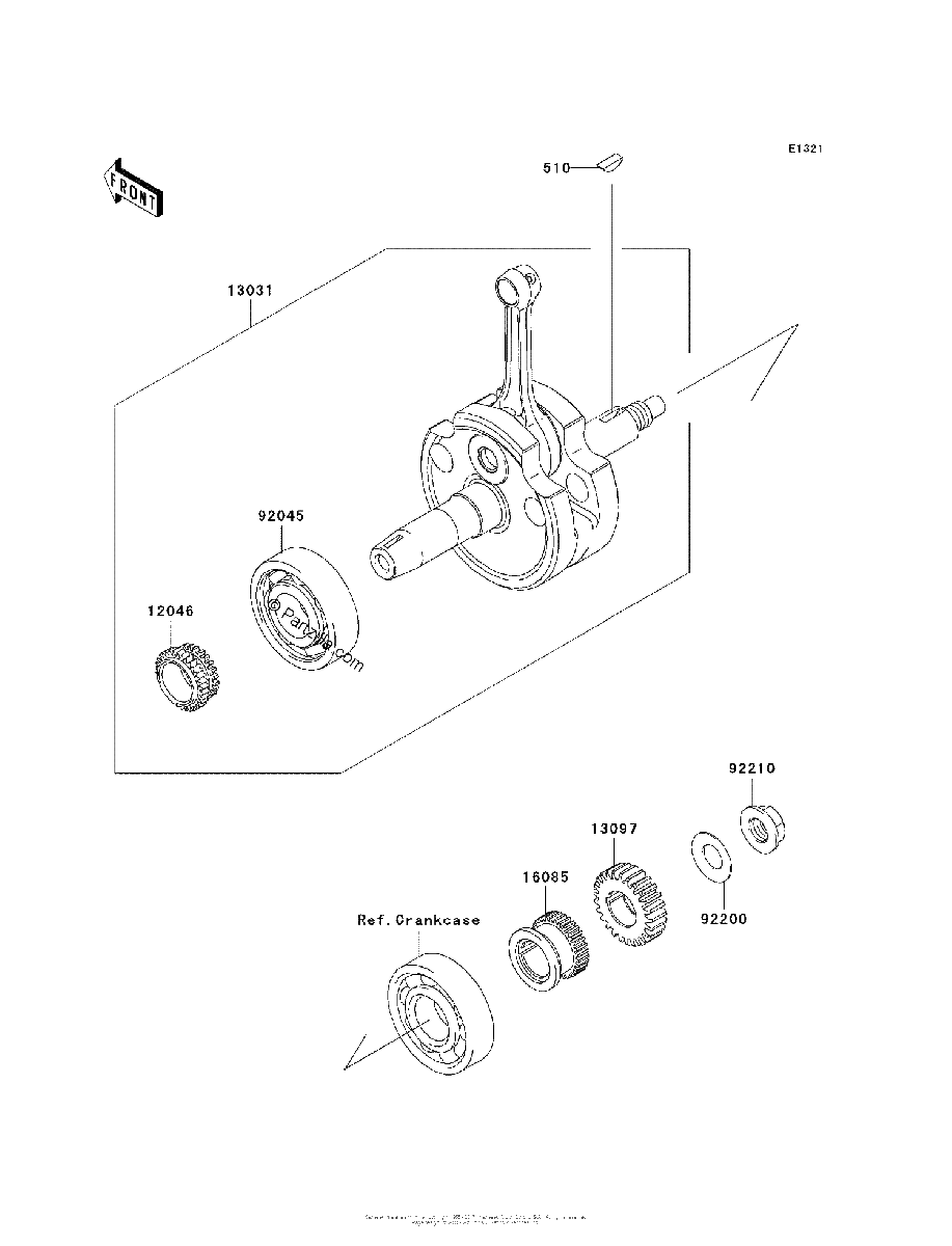 Diagrama de CRANKSHAFT