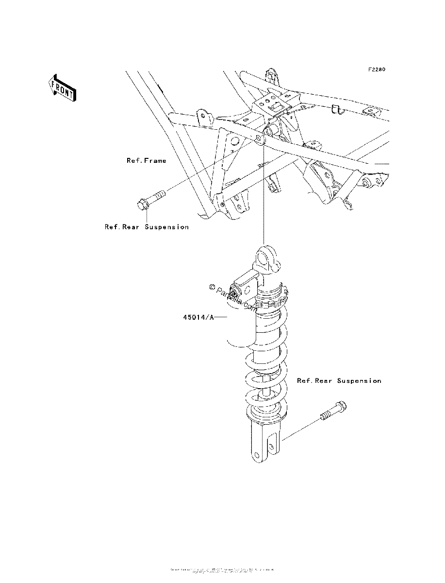 Diagrama de SHOCK ABSORBER S