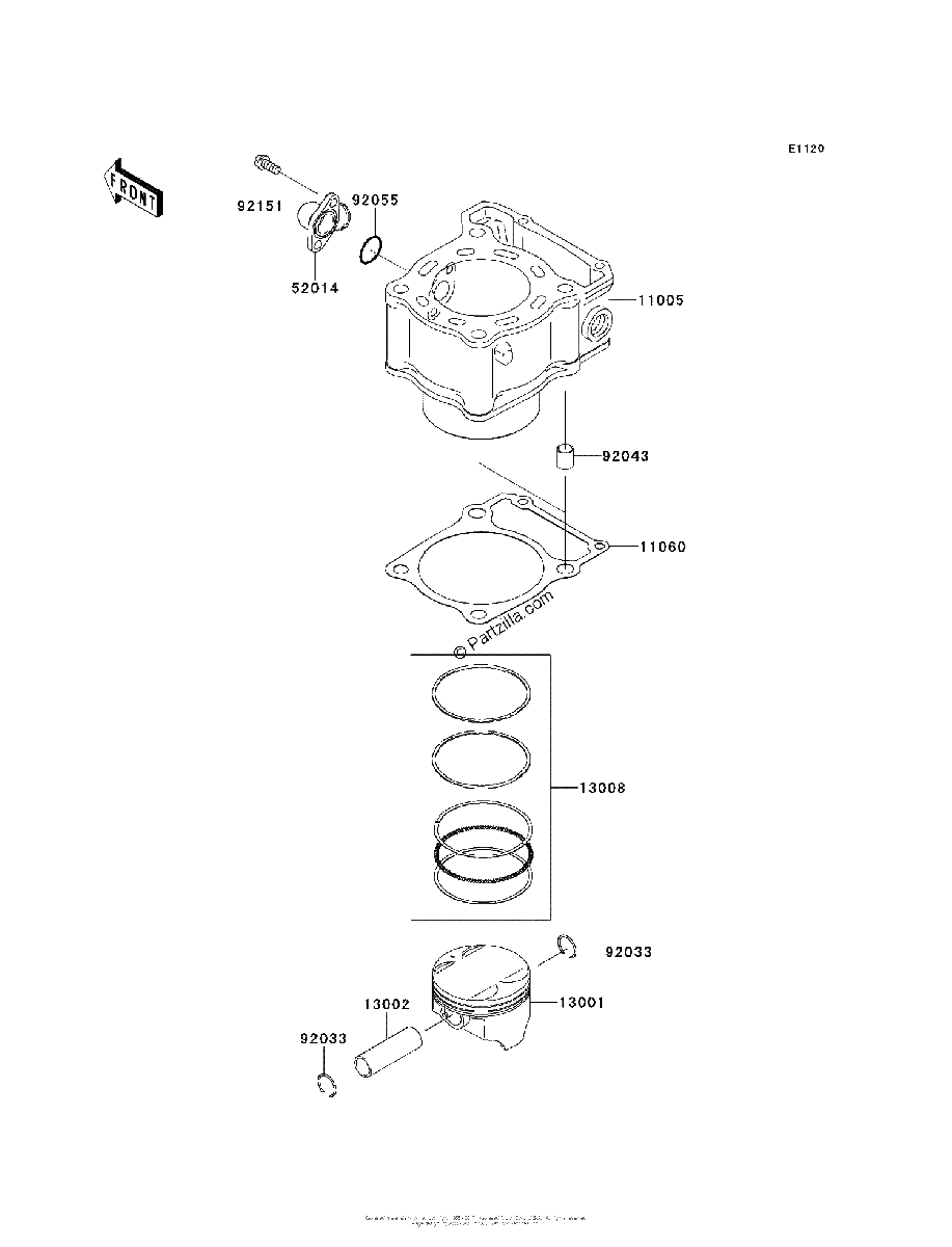 Diagrama de CYLINDER PISTON S