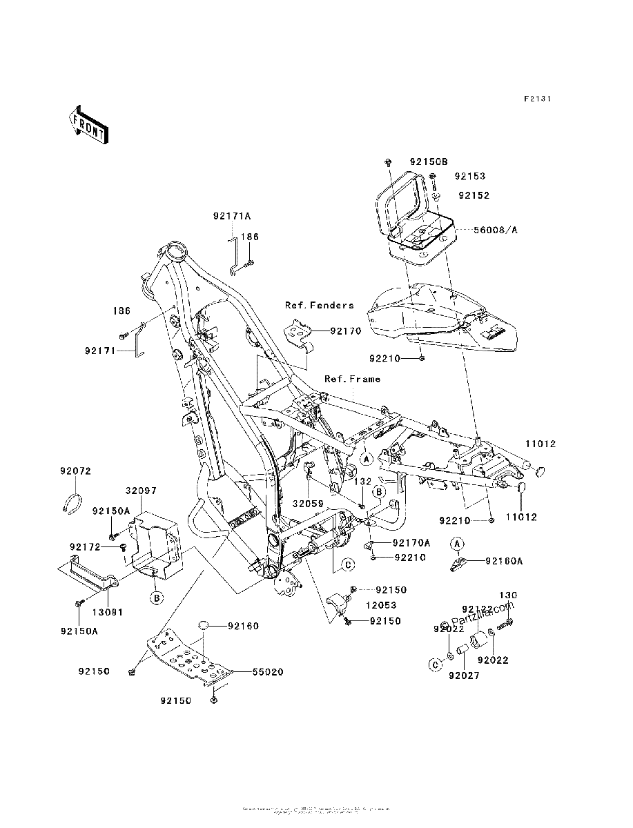 Diagrama de FRAME FITTINGS