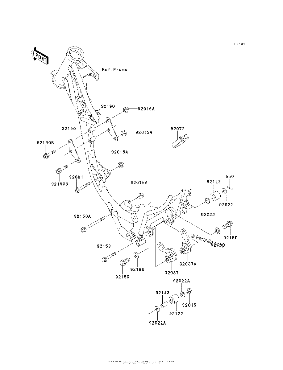 Diagrama de FRAME FITTINGS