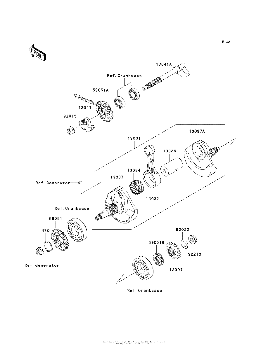 Diagrama de CRANKSHAFT