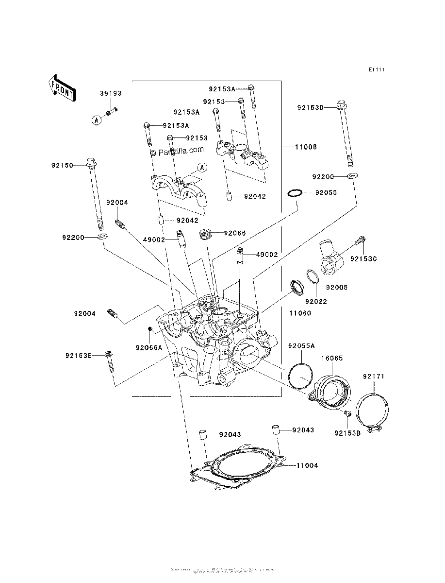 Diagrama de CYLINDER HEAD