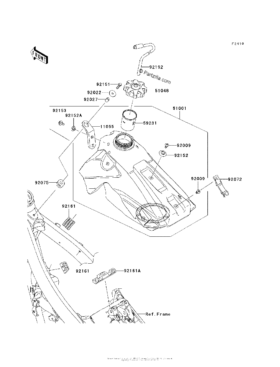 Diagrama de FUEL TANK