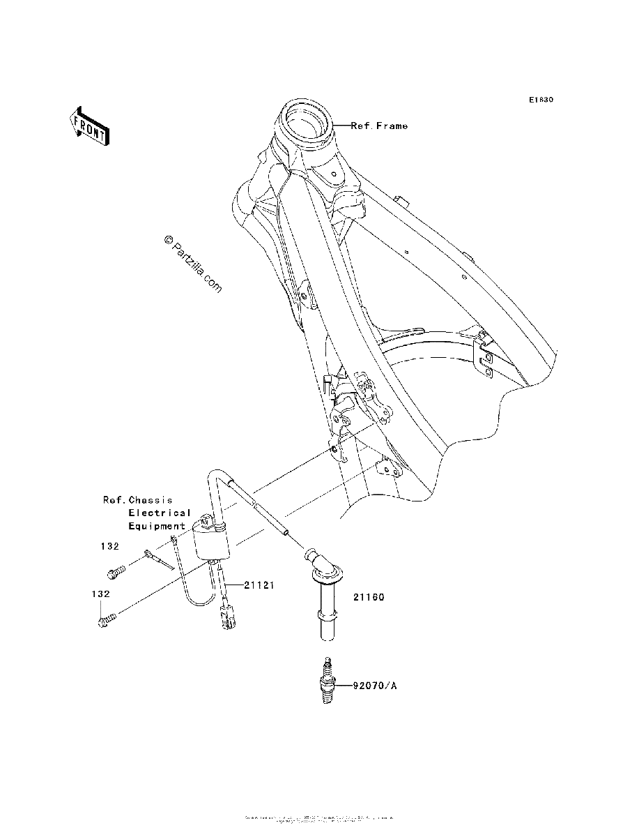 Diagrama de IGNITION SYSTEM