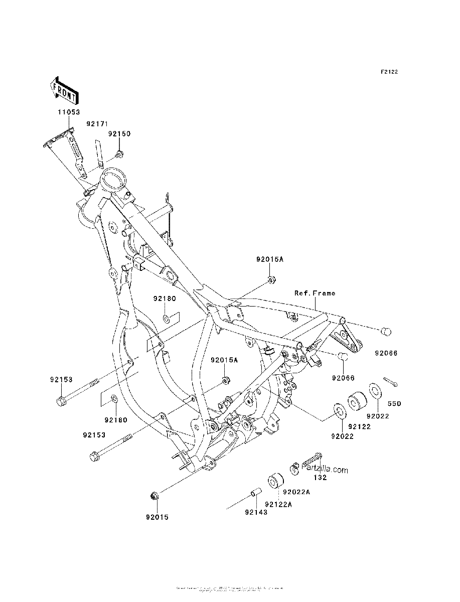 Diagrama de ENGINE MOUNT