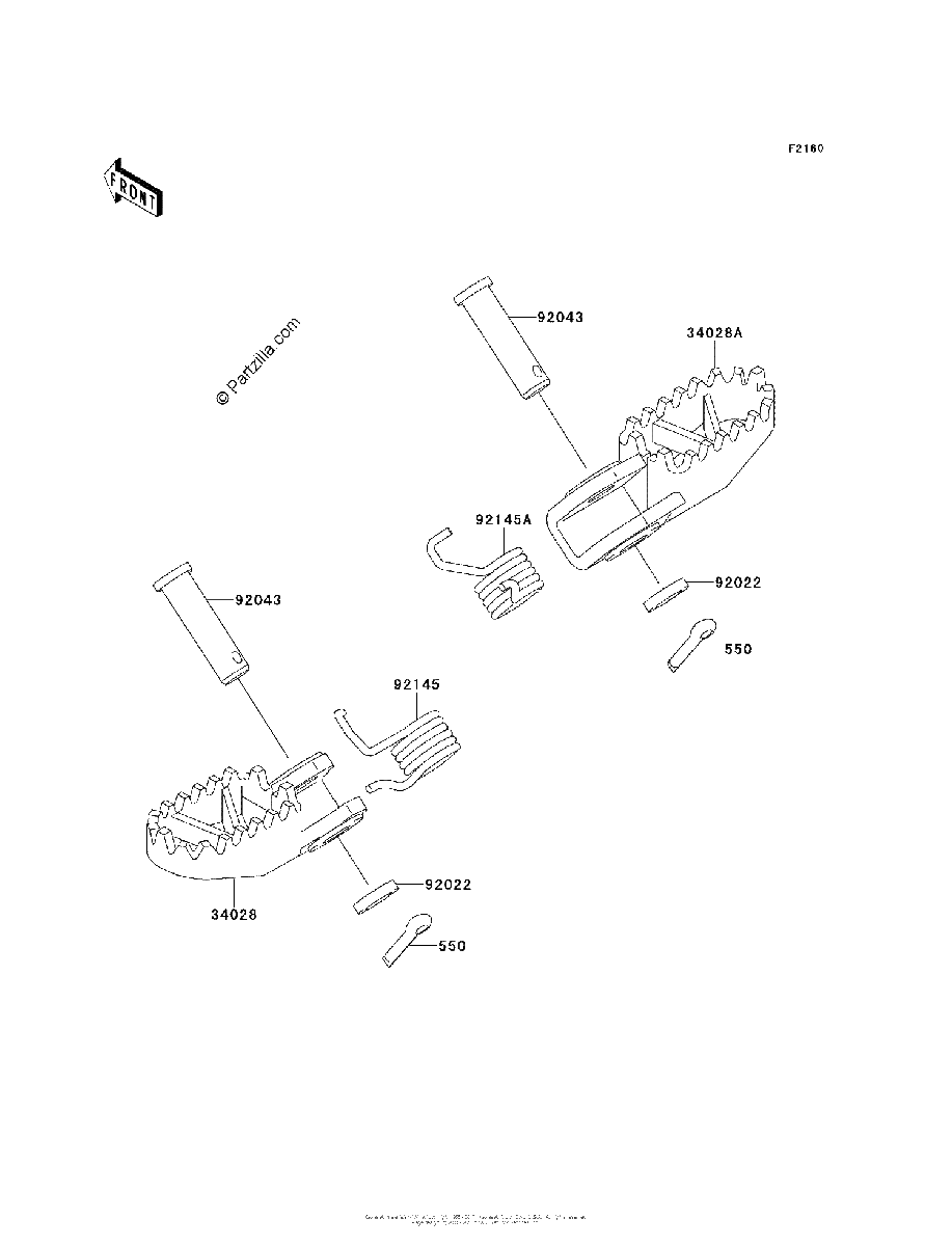 Diagrama de FOOTRESTS