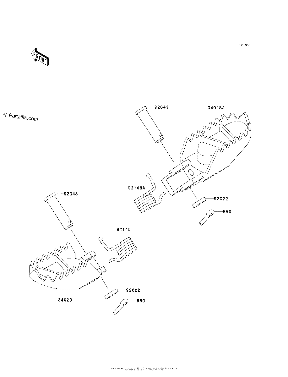 Diagrama de FOOTRESTS