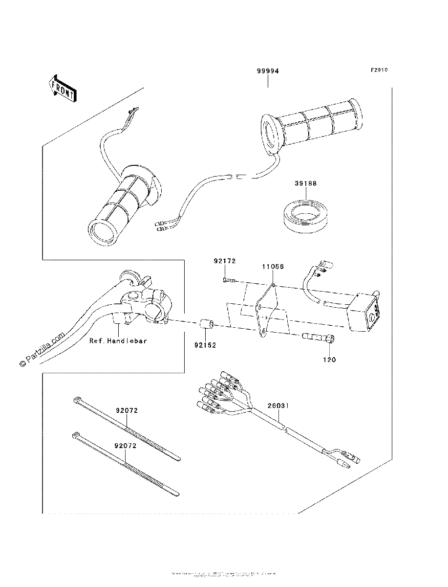 Diagrama de ACCESSORY GRIP HEATER