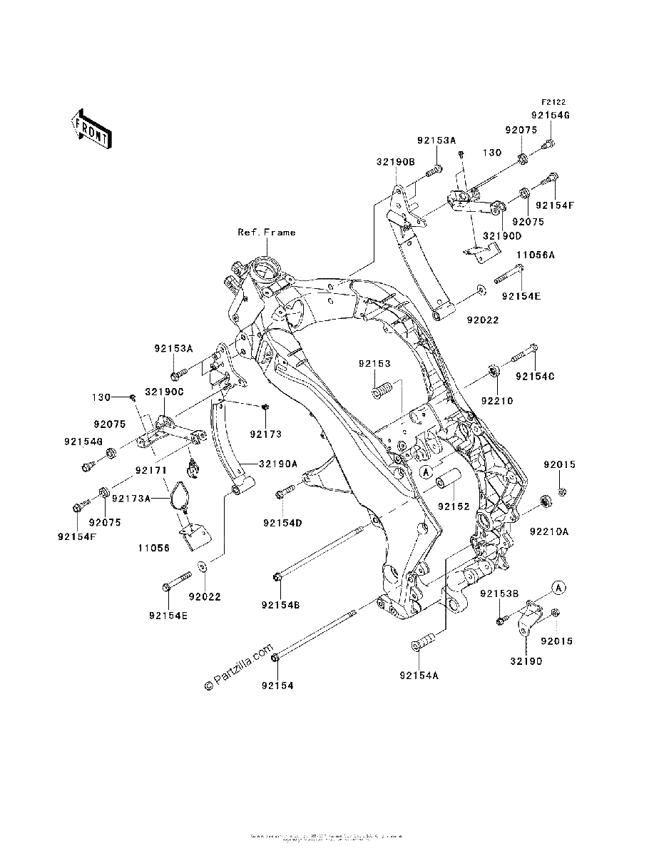 Diagrama de ENGINE MOUNT