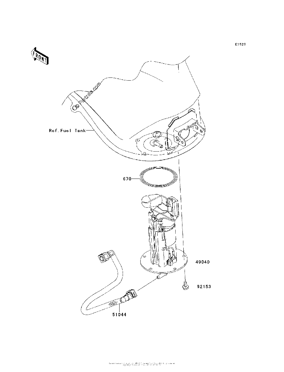 Diagrama de FUEL PUMP