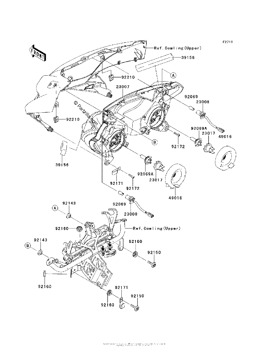 Diagrama de HEADLIGHT S