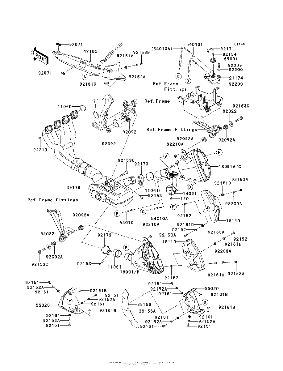 Diagrama de MUFFLER S