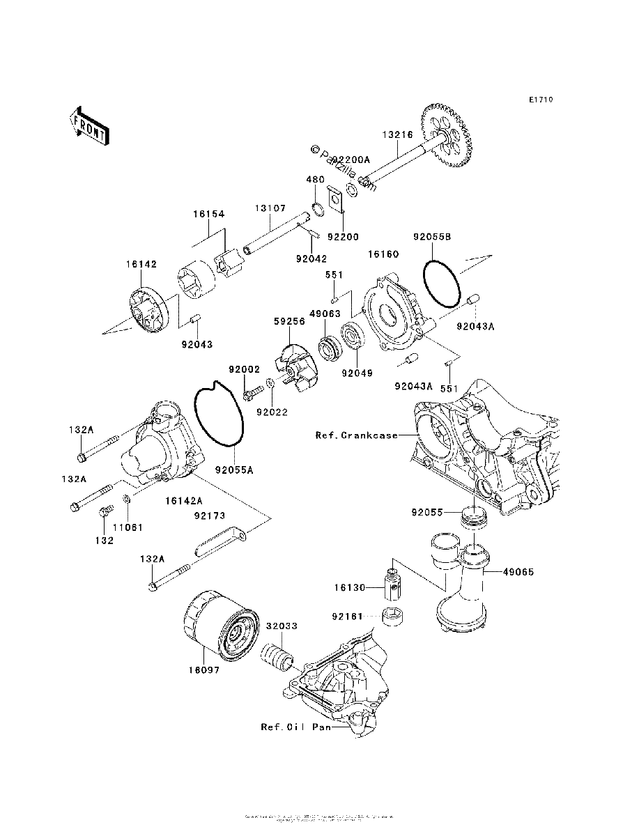 Diagrama de OIL PUMP