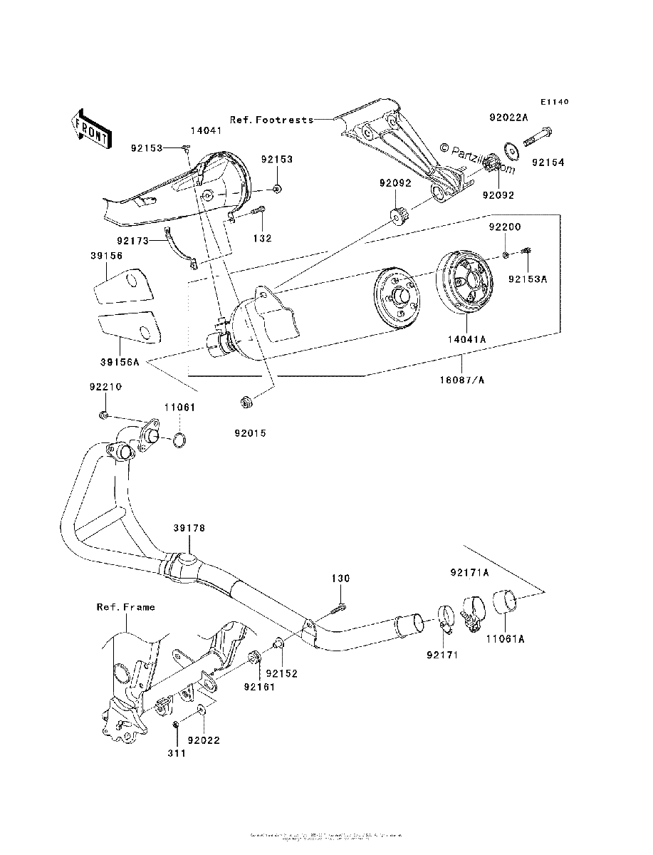 Diagrama de MUFFLER S