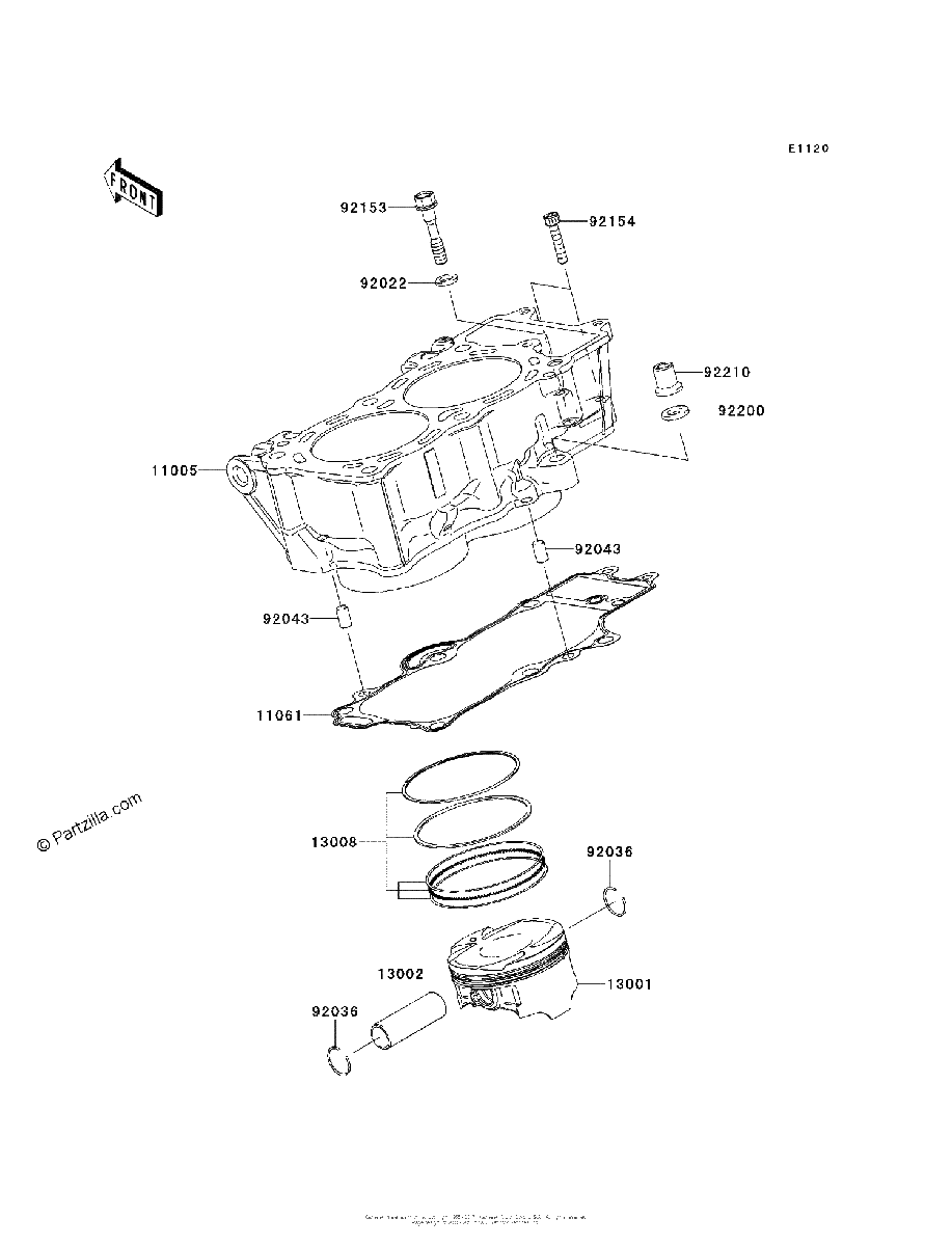Diagrama de CYLINDER PISTON S