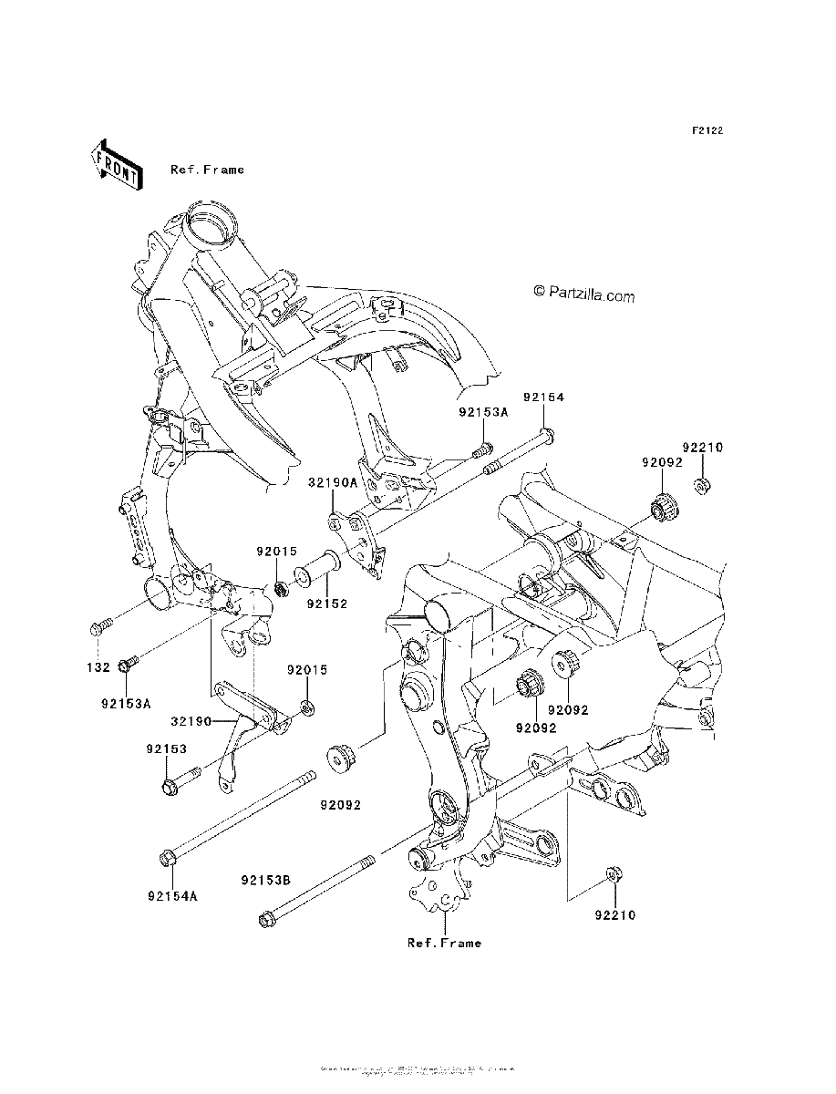 Diagrama de ENGINE MOUNT