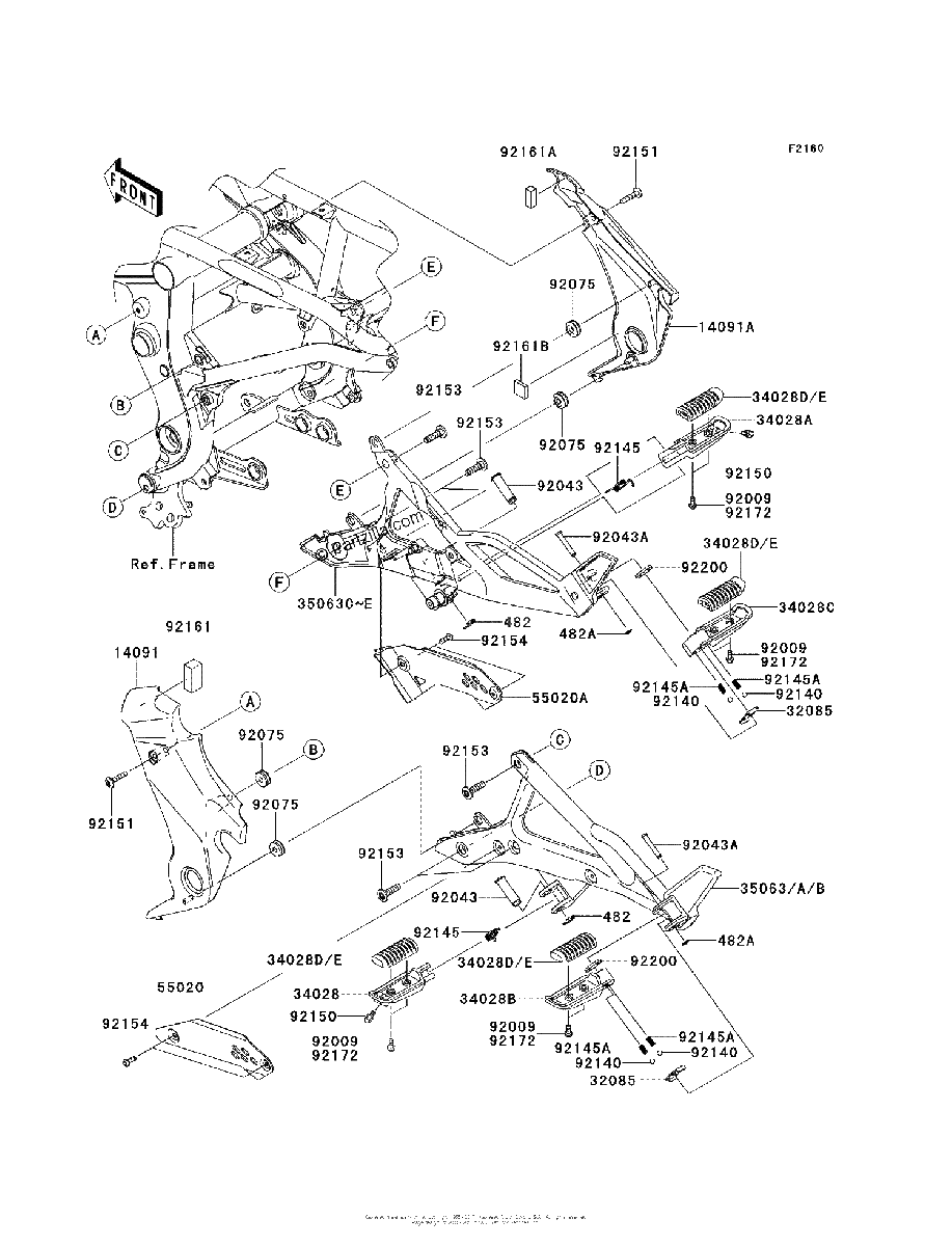 Diagrama de FOOTRESTS