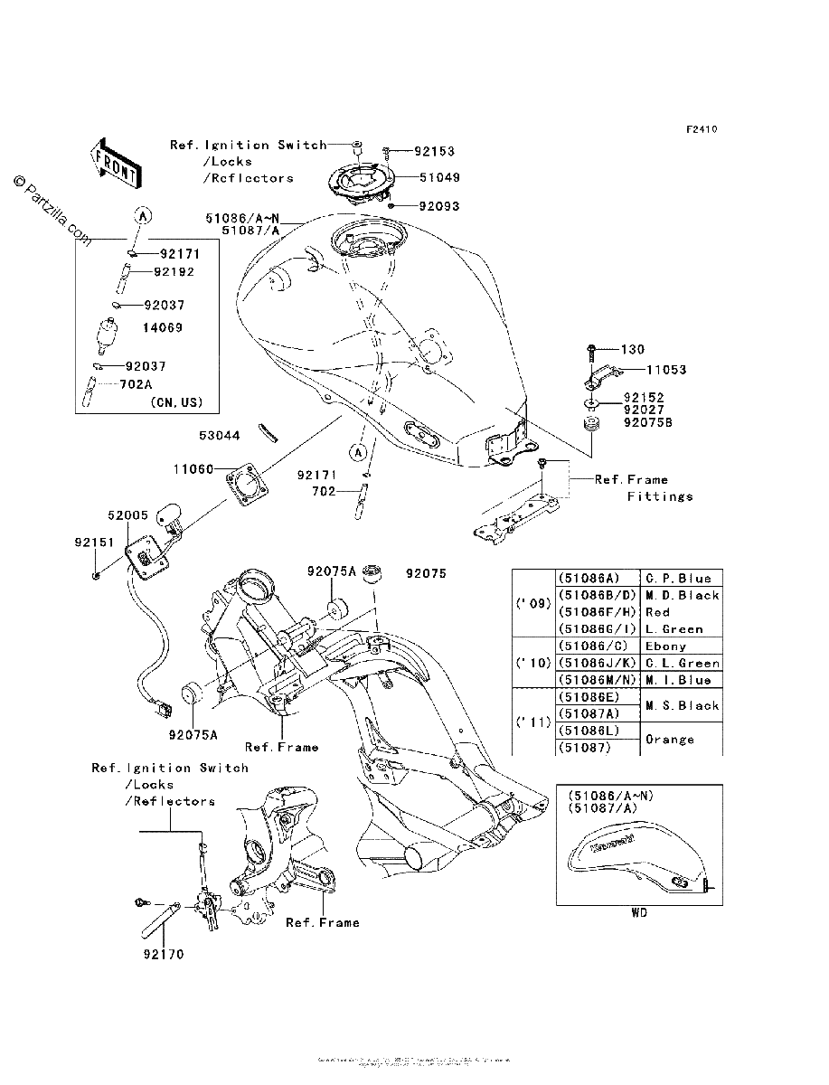 Diagrama de FUEL TANK