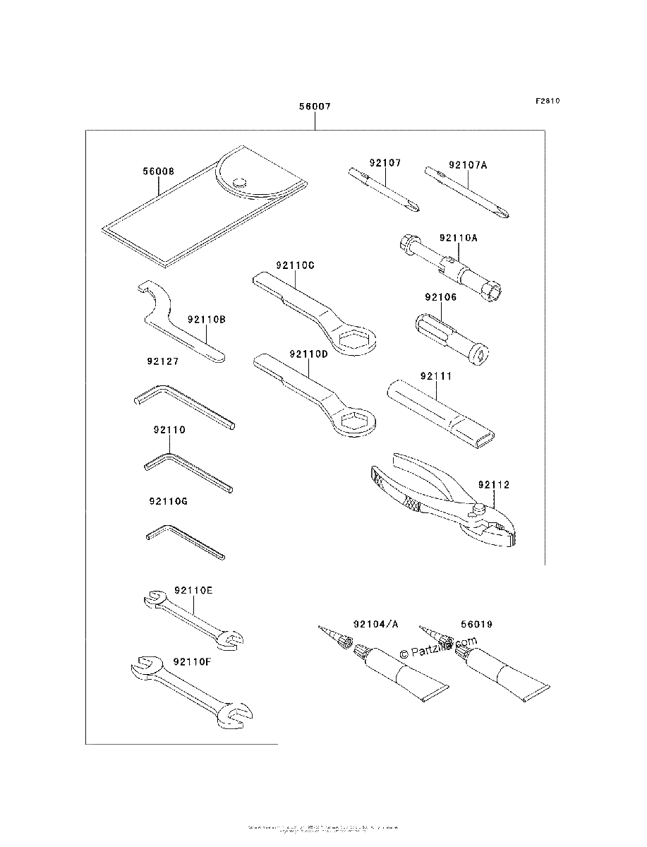 Diagrama de OWNER S TOOLS
