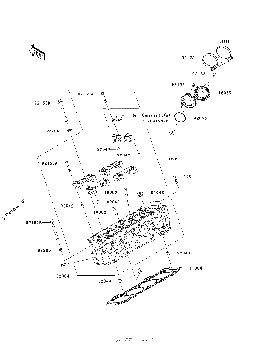 Diagrama de CYLINDER HEAD
