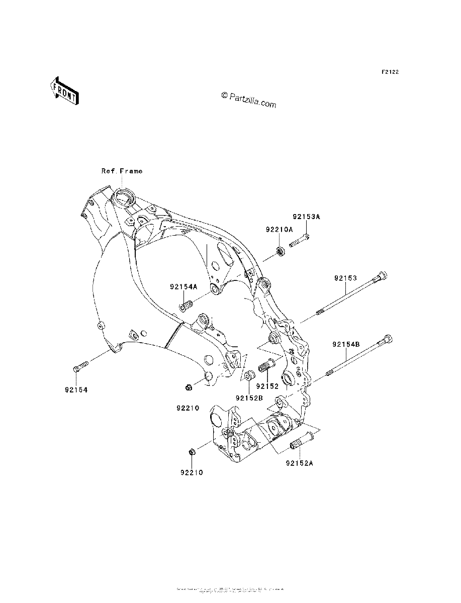 Diagrama de ENGINE MOUNT
