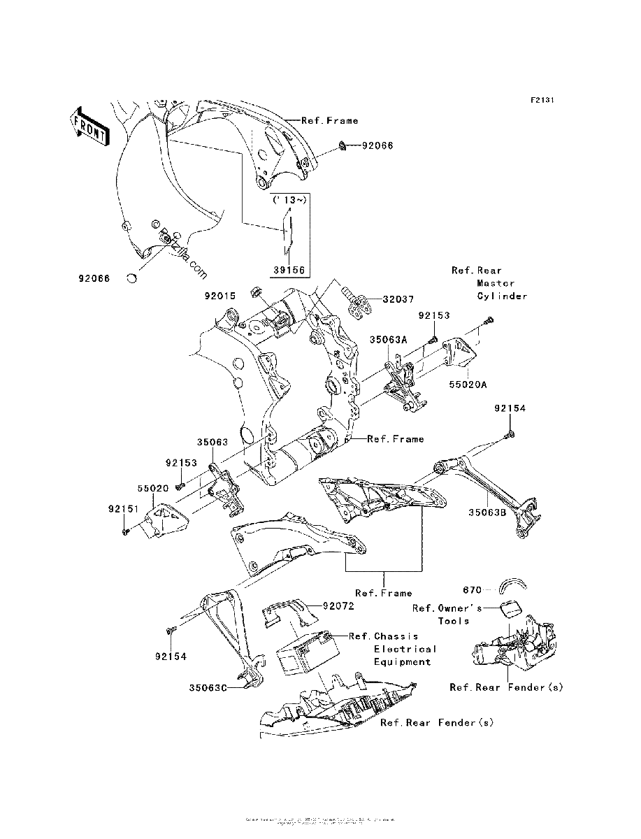 Diagrama de FRAME FITTINGS