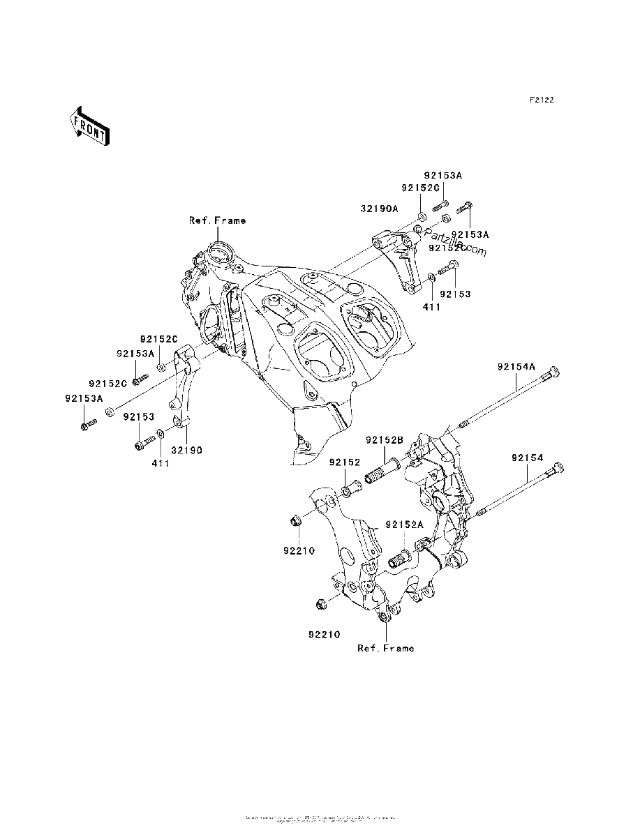 Diagrama de ENGINE MOUNT